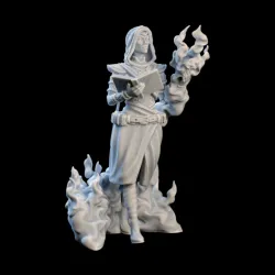 Fire Sorceress - Swords and Magic Kickstarter