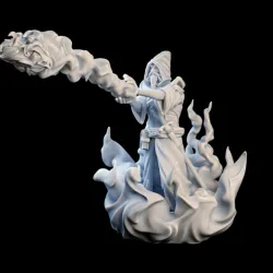 Fire Wizard - Swords and Magic Kickstarter