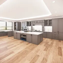 Full Parametric Kitchen Created in Revit 3D model 6 Low-poly 3D model