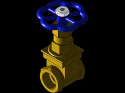 Gate Valve in Inventor || Valve in Inventor || Pipe Fittings || Inventor Assembly ||Inventor Drawing