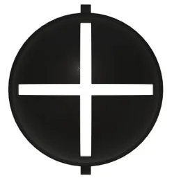 Golf - Cross Golf Ball Stencil Insert (V2)