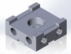 Guide square support 60x60 7035-2001 USP-12