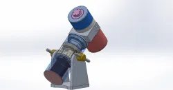 Harmonic drive Telescope Mount