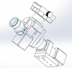 Harmonic Drive Telescope Mount.