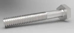 Hexagon Head Bolt - M3 - Mesh And FBX Low-poly 3D model