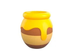 Honey Jar 3D model