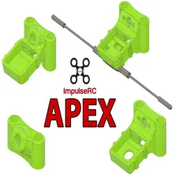ImpulseRC APEX Antenna Mount + GPS (M8N) + Crossfire