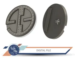 John Seed belt buckle Edens Gate Cosplay Far Cry 5 3D print model