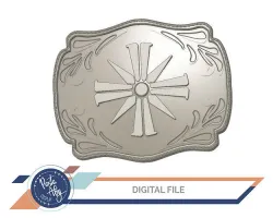 Joseph Seed belt buckle cosplay Far Cry 5 3D print model