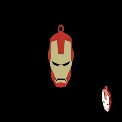 Keychain Ironman Minimal