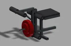 Leg Extension/Curl Machine