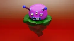Lost Alien Low-poly 3D model