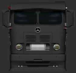LP-321 truck cabin 3D print model