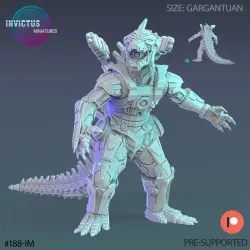 Mecha Atomic Kaiju Angry / Space Beast / Cosmic Predator / Alien War Technology / Cyberpunk Machine / Invasion Army / Battle Robot / Trooper Attack / Sci-Fi Encounter