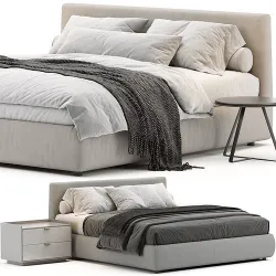 Merkurio Bed 3D model