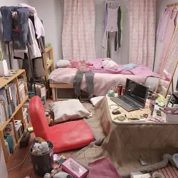 Messy Room 3D model