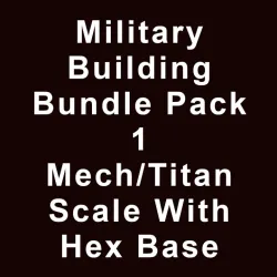 Military Bundle Pack 1 Mech/Titan Scale Hex Base