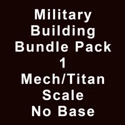 Military Bundle Pack 1 Mech/Titan Scale No Base