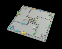 Minimalist Parqués / Parchís / Ludo