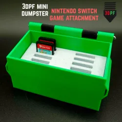 Nintendo Switch Game Holder (Mini Dumpster)