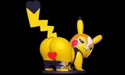 Pikachu Libre NSFW 3D print model
