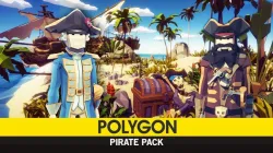 POLYGON - Pirate Pack Low-poly 3D model