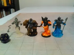 Princes of the Apocalypse Collection (Old Models before resin was a thing)