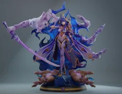 Raiden Shogun Boss 3d print   divide and full version 3D print model