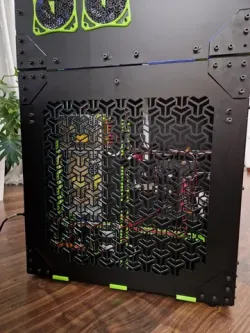 RatRig V-Core 3 Electronics Back Panel