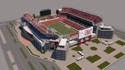 Raymond James Stadium - Florida 3D model