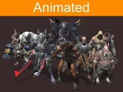 RPG Fantasy Pack Low-poly 3D model