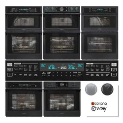 Samsung MicrowaveOven S02 3D model