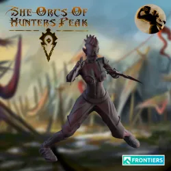 Shrigu Bladedancer | Get 20+ Orcs and 10+ items on our "She-orcs of Hunters Peak" Frontier LIVE NOW!
