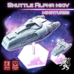 Shuttle Alpha MKIV Miniatures