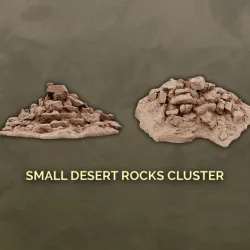 Small Desert Rocks Cluster
