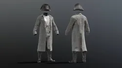 SOLDIER French NAPOLEON 3D model