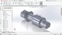Solidworks Engine Part