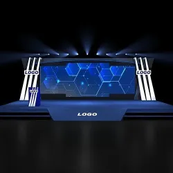Stage design 3D model
