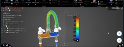 Stephen S. Faucet CFD Simulation Temperature Input Changes