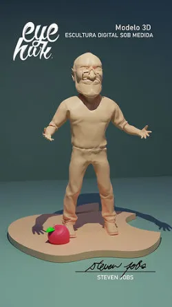 Steve Jobs  3D print model