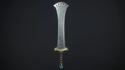 Sword legend of zelda Low-poly 3D model