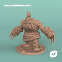 Thrax the dwarven druid