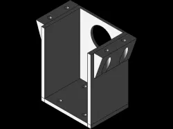 Tiger Moth RC motor mount