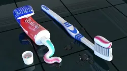 Toothpaste and Toothbrush 002 3D print model