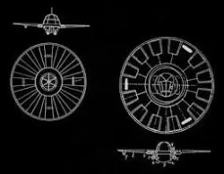 ufo based flying top