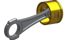 V8 Engine - 04. Piston Assembly