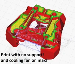 Voron Stealthburner MK8 Toolhead for "release" stealthburner main body