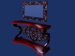 WALL CONSOLE AND MIRROT ALİYE ŞİMŞEK