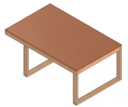 wood table