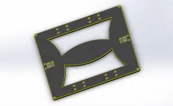 3D Printer HOTBED Frame